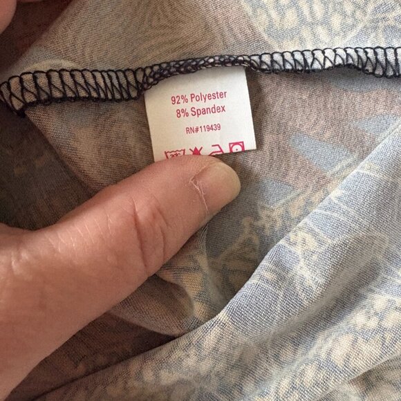 Julie Brown Safari Animal Print Trapeze Dress | M | Sleeveless | Giraffes - Picture 4 of 7